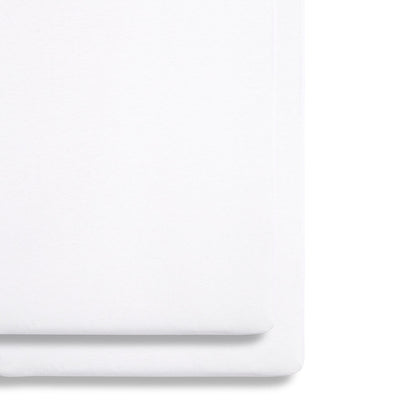 Snuz Twin Pack Bassinet Sheets - White
