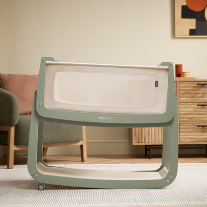 SnuzPod5 Bedside Bassinet Sage