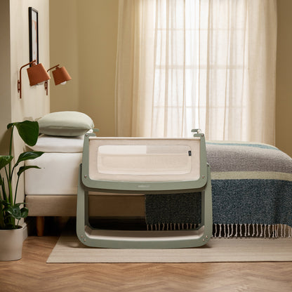 SnuzPod5 Bedside Bassinet Sage